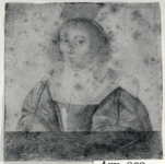 106416 Portret van Anna Maria van Schurman, geboren Keulen 5 november 1607, schrijfster en dichteres te Utrecht, ...